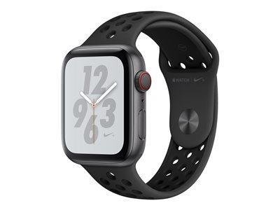 Apple MTXM2B/A WATCH N+S4 GPS+CELLULAR 44MM SPGREY ALUM CASE ANT/BLACK IN - Smart Watch