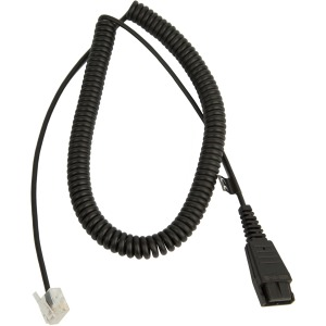 Jabra GN 8800-01-89 CABLE F/ SIEMENS OPEN STAGE QD TO RJ11 Phone Cable for Phone, Headset