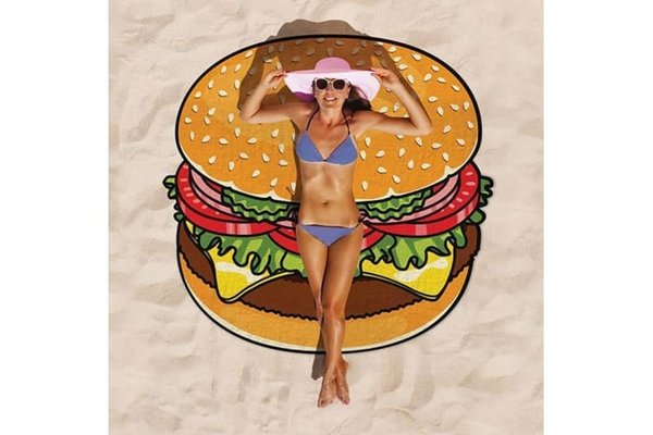 BigMouth 718856156900 - Beach Blanket Giant Burger