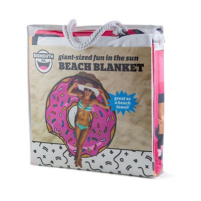 BigMouth 718856156894 - Beach Blanket Giant Frosted Donut