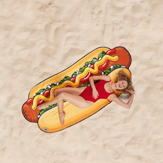BigMouth 817742022197 - Beach Blanket Hot Dog