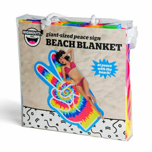 BigMouth 817742023668 - Beach Blanket Peace Fingers