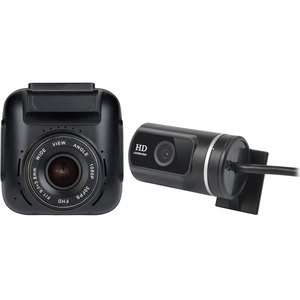 ProofCam RAC235 - 235D FULL HDDUAL CAMERA GPS/WIFI/ SC DATA IN Car Security Video Camera