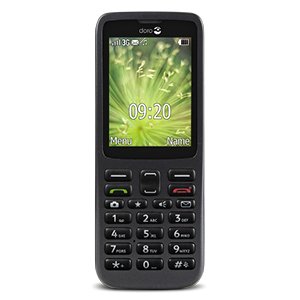 Doro 7194 - 5516 BLACK 2.4 IN 4MB 3G 2MP CAMERA BT IN - Mobile Phone