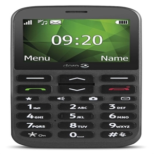 Doro 7574 - 1370 BLACK 2.4IN GSM IN - Mobile Phone
