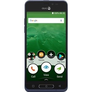 Doro 7476 - 8035 BLACK 5IN 4G 16GB 5MP ANDROID 7.1.2 - NO CRADLE IN - Smart Phone