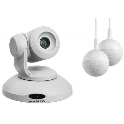 Vaddio 999-99950-701W - ConferenceSHOT AV Bundle – CeilingMIC 2 (Without Speaker) - White