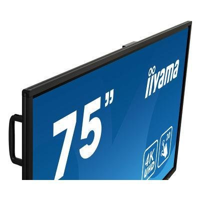IIYAMA TE7503MIS-B1AG - 75" Black Interactive Display 4K UHD