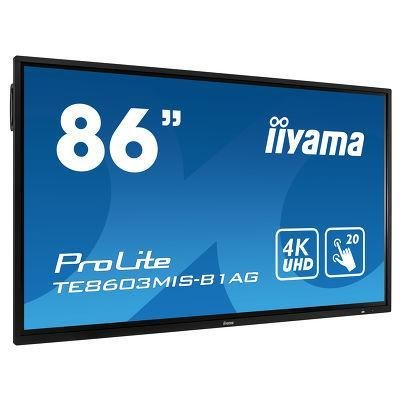 IIYAMA TE8603MIS-B1AG - 86" Black Interactive Display 4K