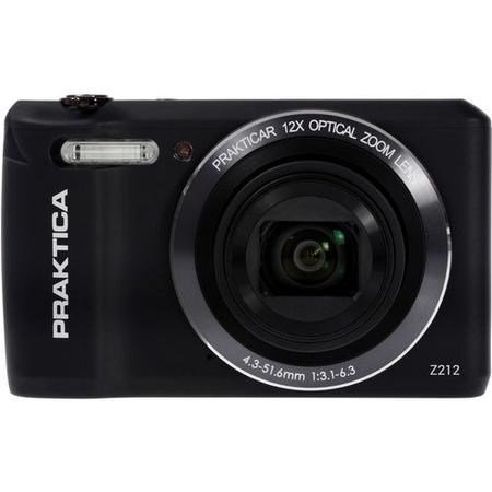Praktica Z212-BK 8GBCASE - Luxmedia Z212 Compact Digital Camera + 8GB SD Card + Camera Case