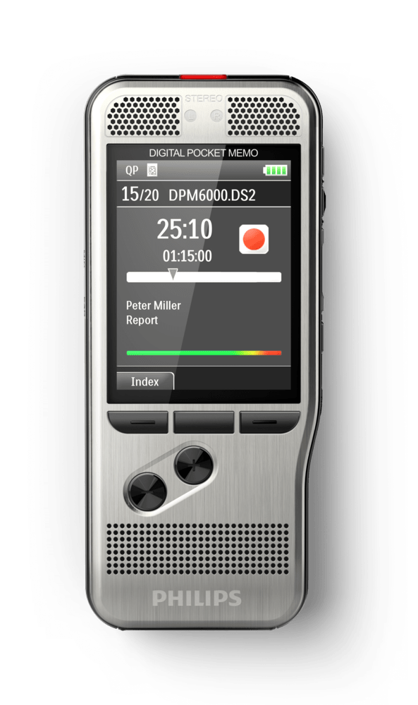 Philips DPM6000/01- PocketMemo Voice Recorder